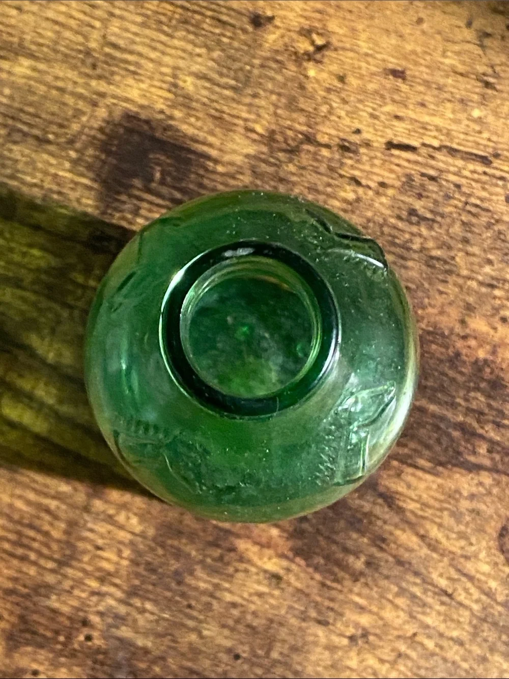 1971 Rolling Rock Beer Vintage Green Embossed Bottle